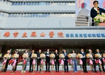 出席鳳山醫院二期醫療大樓剪綵典禮 陳其邁：大幅提升鳳山、大寮醫療品質