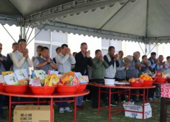 115年一期作曹公圳通水典禮  祈求風調雨順、五穀豐收