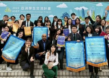 高餐大以國際協作展現永續行動 獲ASEP 亞洲學生交流計畫兩金