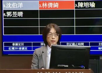 林倩綺譴責中共軍演　籲國防預算回歸法治與國會監督