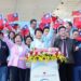 台中元旦升旗「全國最大國旗」登場 盧秀燕：任期最後一年全力以赴 持續建設台中、照顧市民