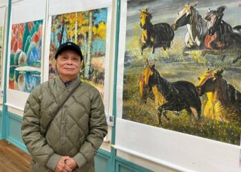 「藝海遊龍」賴元龍彩墨八十回顧展  　1月2日起頭份市藝術館登場