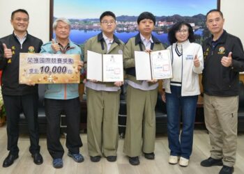 君毅高中學生勇奪2025亞洲技能競賽金牌　    苗縣府頒獎表揚