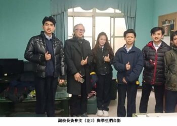 寒流襲台送暖到校園 熊騎士關懷僑生暖人心