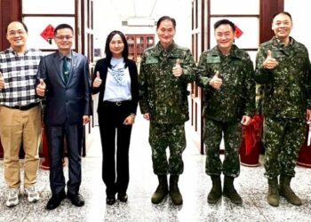 劉暐欣率部參訪公所 軍民一家親