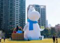 幸福蜜馬來台中？全世界最大姆明(Moomin)現身話題爆棚！