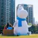 幸福蜜馬來台中？全世界最大姆明(Moomin)現身話題爆棚！