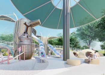 「全國首座」! 東勢獨角仙生態公園成形 建設局長:進度破8成、力拼4月啟用