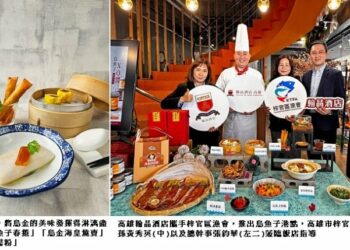 梓官烏金入菜！高雄翰品酒店攜手漁會 打造港都創意海味盛宴   港都茶樓限定推出烏魚子港點 推廣在地鮮味