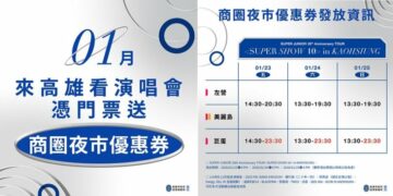 SUPER JUNIOR開唱倒數！高市府祭商圈夜市優惠券 邀全球E.L.F.展開城市應援之旅