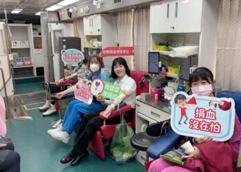 熱血竹榮/深耕偏鄉/北榮新竹分院捐血月開跑     結合胃癌篩檢新政策守護健康臺灣