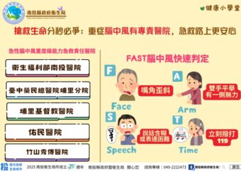 搶救生命分秒必爭：重症中風南投有專責醫院，急救路上更安心