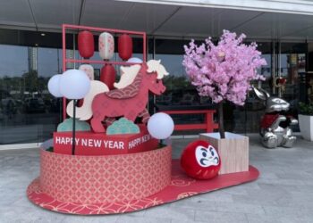 福袋升級登場!高雄大立馬年主題裝置與藝術展拍照熱點同步開放