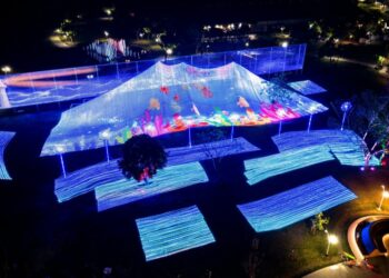 123自由日  屏東縣燈節在縣民公園點亮