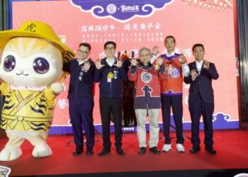 蜜柑站長攜手北港朝天宮創意跨界聯名  萌虎慶平安  高雄過好年