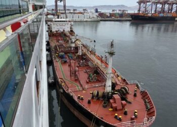 看過郵輪怎麼在港口加油嗎?南美洲見聞札記!