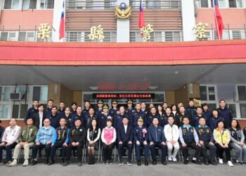 苗栗縣卸、新任分局長聯合交接典禮 鍾東錦期勉發揮所長維護良好治安