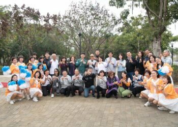 嘉義北香湖公園樂齡健康訓練場與西區寵物公園啟用