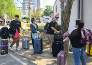 我在曼谷丟包日子