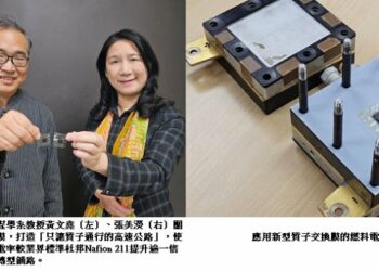 中山大學新型質子膜突破瓶頸　助攻氫能淨零碳排
