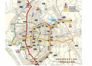 高雄捷運黃線配合整體環境重塑再造 兼顧用路人安全及景觀共融