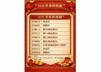 今馬熊讚！北市勞動局提醒「春節連假出勤及給薪規定」一次看