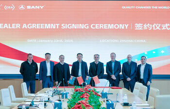 三一海工與CEA在澳大利亞締結伸縮臂叉裝車及物料搬運戰略合作