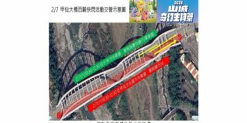 台20 線甲仙大橋2/7實施道路交管