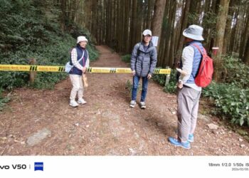 近日一隻熊在阿里山區工寮出沒   各界如臨大敵