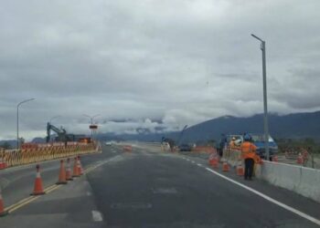 池上大橋北上線通車關山警籲減速慢行確保安全