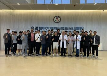 高醫岡山醫院與台鋼雄鷹「做伙拚」！院長親點1152切CT健檢規格守護球員