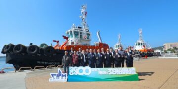 港勤公司舉辦3艘拖船交船典禮 宣示持續強化港區作業效能與航安能量