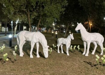 福馬迎春！新埔「創意踩街迎天穿」盛大開跑      3/7 巨型花燈點亮中正路