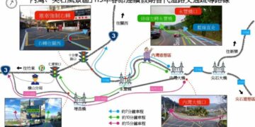 春節走春內灣、尖石不怕塞！橫山分局推替代道路 助你避開車潮