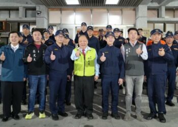 春節連假將至 陳光復慰勞基層警消及協勤民力 感謝堅守崗位守護澎湖平安