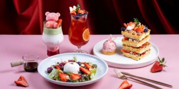 莓好時光全面盛開  高雄萬豪酒店草莓季甜點、午茶粉嫩登場