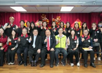 澎縣府2026「赤馬揚蹄賀新春、漁火齊明照豐年」新春團拜 陳光復向同仁賀歲迎新