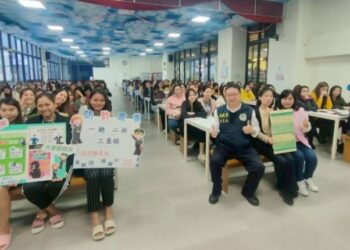 移民署春節暖心關懷移工 拒詐騙守平安