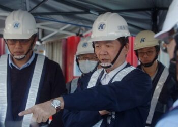 高雄捷運三線齊發　局長吳嘉昌年前視察強化工地安全零事故