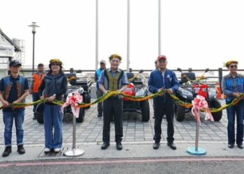 曾智勇主委參加三地門鄉農用搬運車交車儀式  打造部落「運輸生命線」