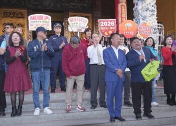 嘉義縣長翁章梁發紅包活動 中埔警局識詐出擊