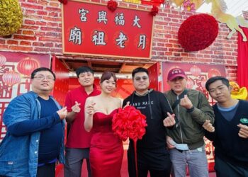 嘉義大福興宮月老祖廟拋繡球活動隆重登場