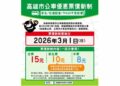 高雄市區公車優惠票價新制3月起上路　學生票、社福配套與TPASS不受影響