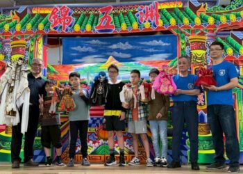 河堤國小布袋戲《武松打虎》迎開學  反霸凌教育深植人心