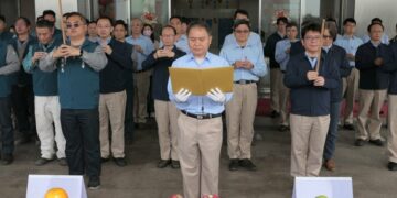 中龍鋼鐵115年新春祈福 展望景氣回溫 衝刺產能