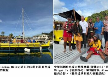 帛琉「無私分享號」遠航6,200海里　3月7日抵高雄