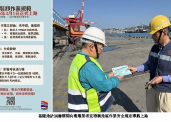 港區安全再升級!臺灣港務公司「公用場域使用須知」3/1正式施行