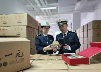 張一元茉莉花茶首度以自主品牌出海 4500餘斤運抵加拿大