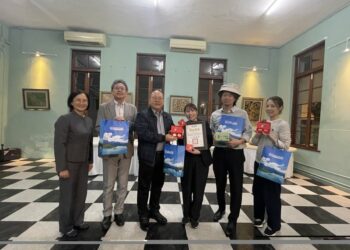 南投燈會國際交流熱絡 馬來西亞媒體及日本美禰市來訪