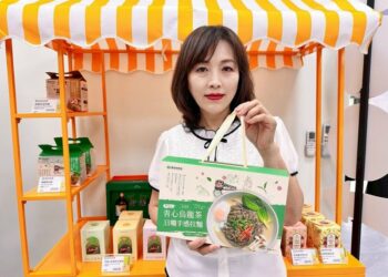 阿里山青心烏龍茶拉麵拓展日本市場 嘉義番路鄉農會連3年進軍東京食品展